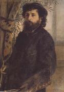 Pierre Renoir Claude Monet (mk06) France oil painting artist